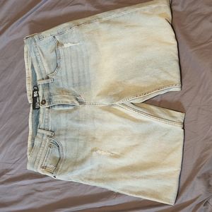 RSQ Mens Slim Light Vintage Flex Ripped Jeans